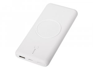 Внешний беспроводной аккумулятор c QC/PD Reload, 10000 mAh, белый (Р)
